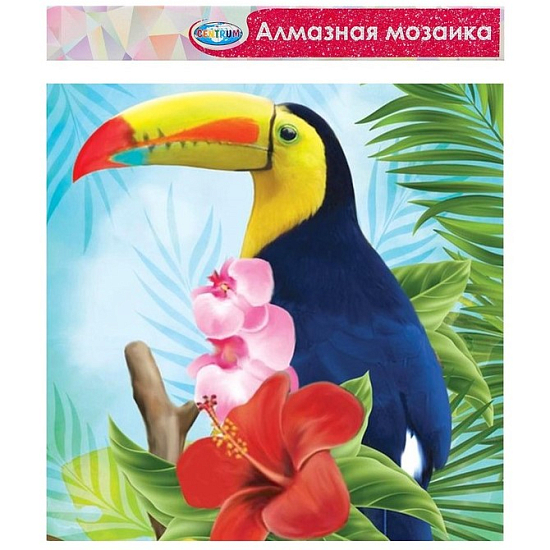 Алмазная мозаика «Тукан» 40 × 50 см