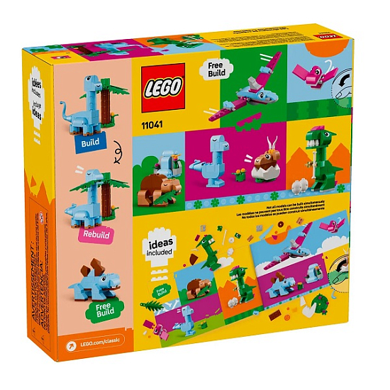 Конструктор LEGO CLASSIC 11041 Создаем динозавтров
