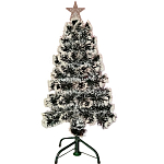 Ёлка с подсветкой светодиодная белые кончики 90 см