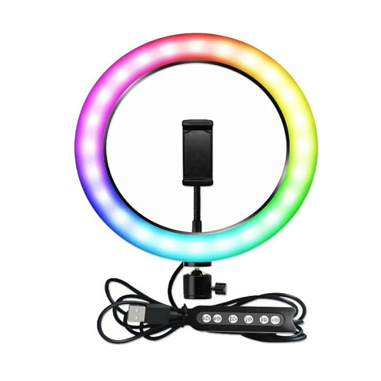 Светодиодное кольцо-подсветка 26 см MJ26 (без штатива)