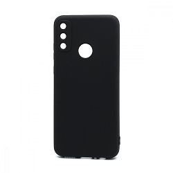 Силиконовый чехол SILICONE Case NEW ERA для Honor Play 9A черный