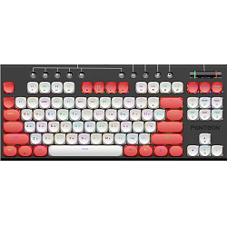 Клавиатура JETACCESS PANTEON T20 PRO RS HS D White-Red