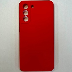 Силиконовый чехол SILICONE CASE для Samsung Galaxy S22 Ultra красный