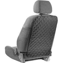 Накидка на сиденье Cartage, оксфорд, ромб, 60 х 40 см, черный 4886860