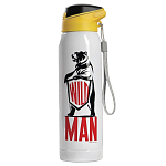 Термос с трубочкой Wild man, 500 мл, сохраняет тепло 6-8 ч