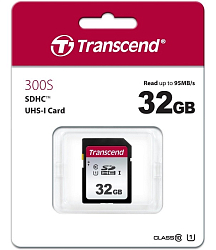SD 32Gb Transcend 300S UHS-I U1