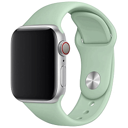 Силиконовый ремешoк NONAME для Apple Watch 38/40mm светло-бирюзовый
