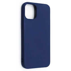 Задняя накладка SILICONE COVER Soft-touch для iPhone 13 mini синяя