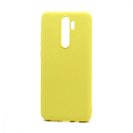 Силиконовый чехол SILICONE CASE New ERA для Xiaomi Redmi Note 8 Pro желтый