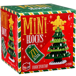 Конструктор Mini Blocks «Ёлочка», 271 деталь 10380025