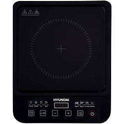 Индукционная плитка Hyundai HYC-0106 черный стеклокерамика (настольная)