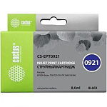 Картридж CACTUS CS-EPT0921 черный для Epson Stylus C91/ CX4300/ T26/ T27/ TX106 (8ml)