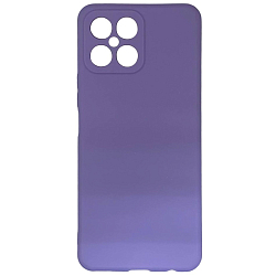 Задняя накладка ZIBELINO Soft Matte для Honor X8 (сиреневый) защита камеры