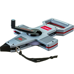 Мерная лента ЗУБР геодезийная, стальное полотно с защитным покрытием, 50мх10мм[34181-050]