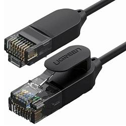 Патч-корд  5.0м UGREEN NW122 (70654) черный, cat 6A