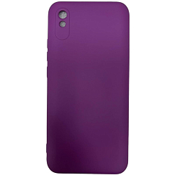 Задняя накладка SILICONE COVER для Xiaomi Redmi 9A №15 Фиолетовый