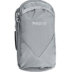 Спортивная сумка на руку Yesido WB12 для телефона, высокоэластичная,черный