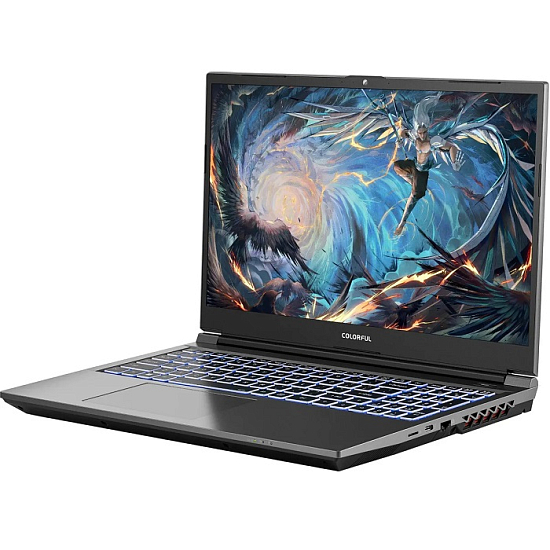 Ноутбук игровой 15.6" Colorful EVOL X15 AT 23H1(Intel Core i5-12500H/ 16 ГБ/ SSD 512 ГБ/ RTX 4050/ Win) (A10205400041), серый