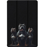 Чехол футляр-книга ZIBELINO для iPad Air 11" 2025 (M3)/Apple iPad Air 2024 11" (M2)/Air 5 2022/Air 4 2020 10.9"  (черный) 1440 ГОРДЕЛИВЫЕ ПИТБУЛИ