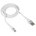 Кабель USB Lightning 1.0м WALKER C580 белый