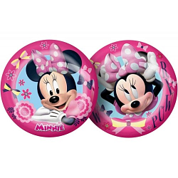 Мяч пвх 23 см минни маус полноцвет, в сетке ИГРАЕМ ВМЕСТЕ