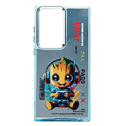 Задняя накладка PC092 для Samsung Galaxy S23 Ultra (груд) (transparent)