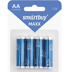 Элемент питания SMARTBUY LR06 MAXX BL-4 (48/480) (SBBM-2A04B)