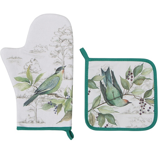 Варежка-прихватка Этель "Птицы" 9892099