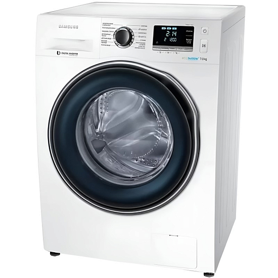 Стиральная машина Samsung WW70J6210DW белый (Уценка)