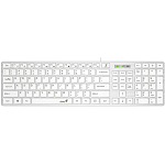 Клавиатура GENIUS SlimStar 126 wired keyboard белый color