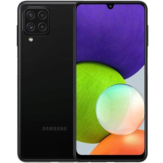 Смартфон Samsung Galaxy A22 4/128Gb SM-A225F (Черный) (Уценка)