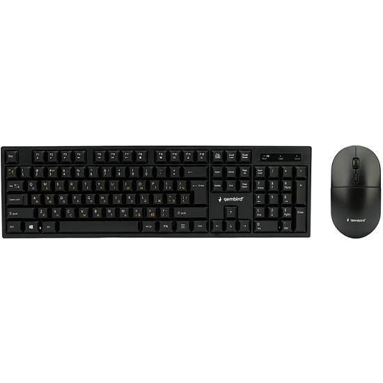 Клавиатура+мышь БП GEMBIRD KBS-6000, черный