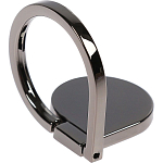 Держатель-подставка с кольцом для телефона LuazON, в форме "Капли воды", серый   3916233
