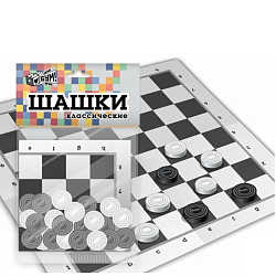Шашки классические (Хэдер, поле, шашки) 07100