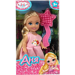 Кукла Аня КАРАПУЗ 12 см 392545