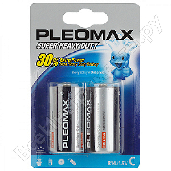 Элемент питания SAMSUNG PLEOMAX R14 BL-2