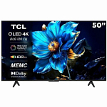 Телевизор TCL 50P7K QLED, черный 50"