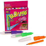 Фломастеры 6 цветов BLOWPENS, с трафаретами 539085