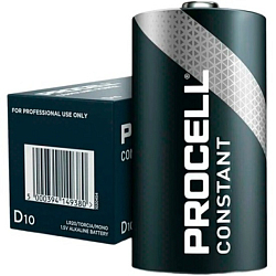 Элемент питания DURACELL LR20 Procell CONSTANT BOX-10 (10/50)