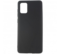 Задняя накладка ZIBELINO Soft Matte для Samsung Galaxy A71 (Black)