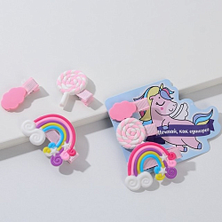 Заколки для волос "Мечтай как единорог", 3 шт.