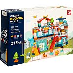 Конструктор KIDS HOME TOYS «Загородный домик», 2 варианта , 215 д