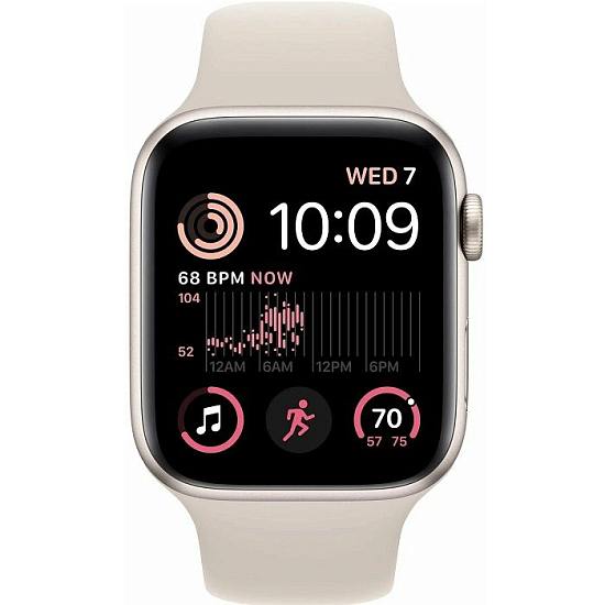 Часы Apple Watch SE (2021), 40 мм, (MNJP3) Gold / Starlight, Sport Band (EU)