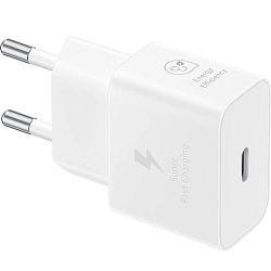 Сетевое ЗУ 1Type-C Samsung EP-T2510XWEGEU белый, 25W