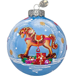 Шар "Лошадка детская", 65 мм., в подарочной упаковке, КУ-65-254017