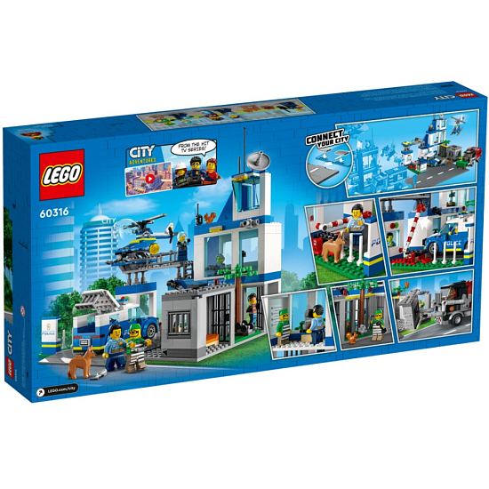 Конструктор LEGO City 60316 Полицейский участок