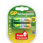 Аккумулятор GP HR6 2700mAh AA BL2 NI-MH в пластиковой упаковке (2/20/200)