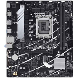 Материнская плата ASUS PRIME B760M-R D4, LGA 1700, Intel B760, 2xDDR4, 4xSATA, 2xM.2, 1xPCIe 4.0 x16, 1xPCIe x1, 1xHDMI, 1x 2.5Gb LAN, 4xUSB-A 2.0, 4x