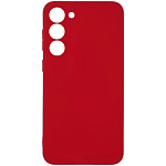 Задняя накладка ZIBELINO Soft Matte для Samsung Galaxy S23 Plus (красный) защита камеры