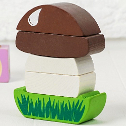 Пирамидка безосевая "Грибок"